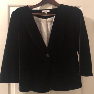 Kensie Black Velvet blazer